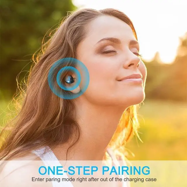 Alt view image 5 of 5 - Ordtop Wireless Earbuds, 140Hrs Playtime Ear Buds 2026 New Bluetooth 5.3 Headphones 6D Stereo Bass with ENC Clear Call, IPX7 Waterproof Earphones for Sports/Working, in Ear Headphones for Andro
