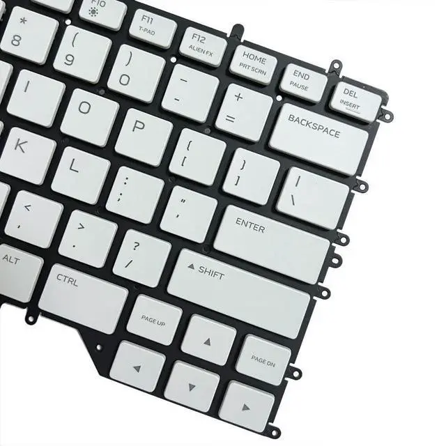 Alt view image 5 of 5 - JINTAI RGB Backlit US Keyboard for Dell M15 R2 R3 R4