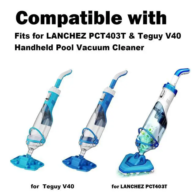 Alt view image 3 of 5 - QOWOIEPO 21.5V Charger for Handheld Pool Vacuums Compatible with LANCHEZ PCT403T & Teguy V40T & Teguy V40 Handheld Pool Vacuum Cleaner Charger