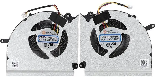 Main image of CPU+GPU Cooling Fan for MSI Raider GE78HX Vector GP78HX MS-17S1 MS-17S2