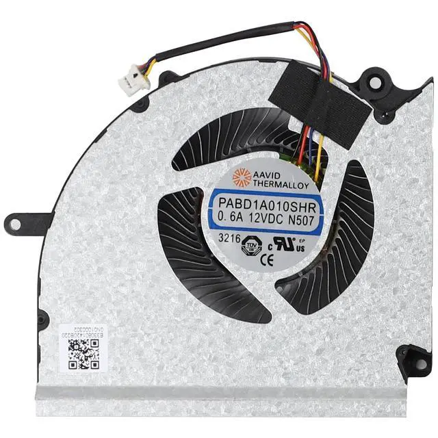 Alt view image 3 of 5 - CPU+GPU Cooling Fan for MSI Raider GE78HX Vector GP78HX MS-17S1 MS-17S2