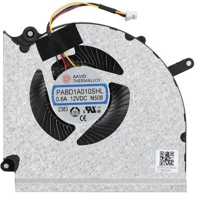 Alt view image 4 of 5 - CPU+GPU Cooling Fan for MSI Raider GE78HX Vector GP78HX MS-17S1 MS-17S2