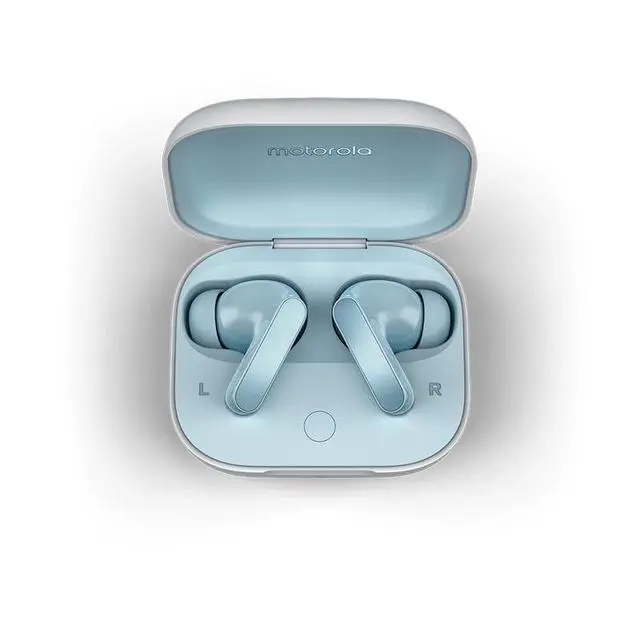 Alt view image 2 of 2 - Motorola Moto Buds XT2443-1 Dinamic ANC, Triple Mic. Array, IPX IP54, Bluetooth 5.3, Dolby Atmos-Sound - (Illusion Blue)