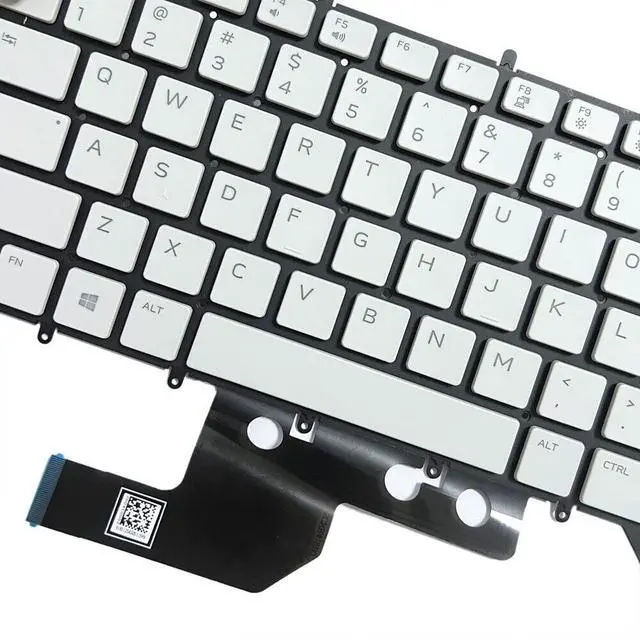 Alt view image 4 of 5 - JINTAI RGB Backlit US Keyboard for Dell M15 R2 R3 R4
