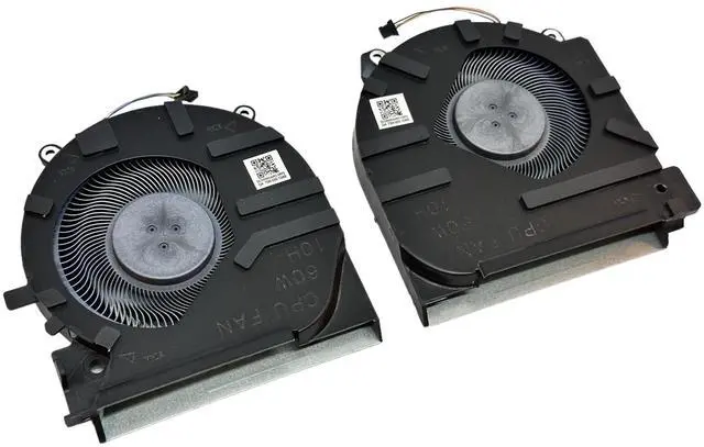 Alt view image 2 of 5 - Voltaguru New CPU + GPU for HP Victus 16-D, 16-E, GPU Fan M75722-001, EG75070S1-C710-S9A, CPU M75720-001, EG75070S1-C700-S9A, NS75C06-20H21C, NS75C06-20H22C, 60W RTX3050