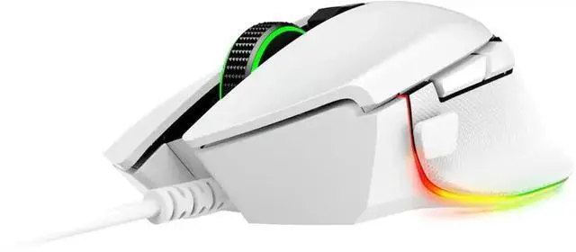 Alt view image 2 of 5 - Razer Basilisk V3 - Ergonomic Wired Gaming Mouse - White Edition