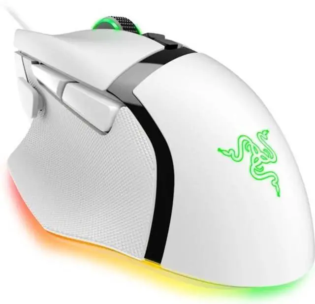 Alt view image 3 of 5 - Razer Basilisk V3 - Ergonomic Wired Gaming Mouse - White Edition