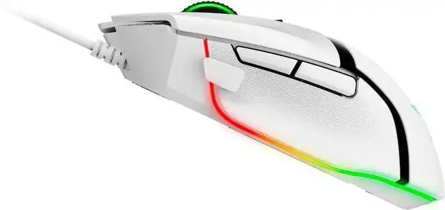 Alt view image 5 of 5 - Razer Basilisk V3 - Ergonomic Wired Gaming Mouse - White Edition