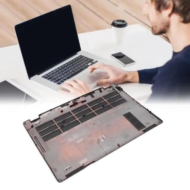 Alt view image 4 of 5 - Replacement for Latitude 5510 E5510, Latitude 5510 E5510 Laptop Bottom Efficient Cooling Replacement Bottom Case Base Enclosure Cover for