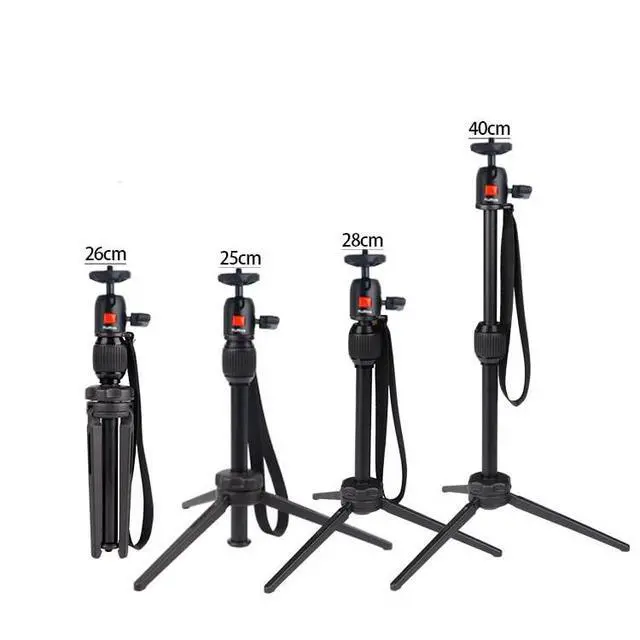 Alt view image 3 of 5 - Tripod Stand Compatible with Anker Nebula Capsule Series, Universal Mini Camera Tripod, Aluminum Alloy Portable Projector Stand for Capsule, Capsule Max, and Capsule II with Swivel Ball Head