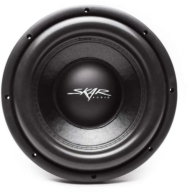 Alt view image 2 of 5 - Skar Audio VD-10 D2 10" 800W Max Power Dual 2 Ohm Shallow Mount Car Subwoofer
