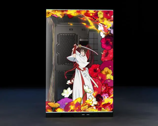 Alt view image 5 of 5 - Starforge - Hell's Paradise Computer Case Bundle Lian Li O11 Dynamic EVO RGB EATX/ATX/mATX PC Tower with Embossed & UV Printed Artwork