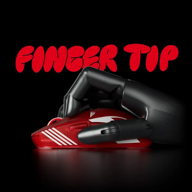 Alt view image 4 of 5 - Pulsar Gaming Gears X2 Crazylight Wireless Gaming Mouse, Mini, T1 (Red)
