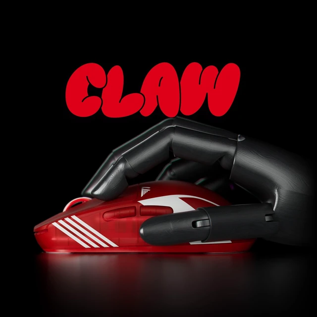 Alt view image 5 of 5 - Pulsar Gaming Gears X2 Crazylight Wireless Gaming Mouse, Mini, T1 (Red)