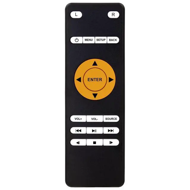 Alt view image 5 of 5 - Replacement Remote Control for Infiniti QX80 Rear Entertainment DVD 2014 2015 2016 2017 2018 2019 2020 2021