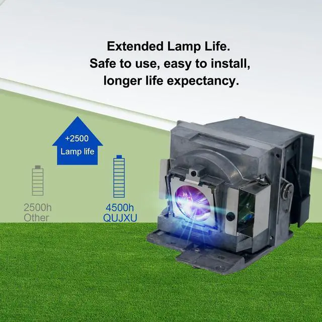 Alt view image 3 of 5 - QUJXU RLC-103 Hight Quality Replacement Projector Lamp for Viewsonic PG800W PG800HD PG800X PRO8510L Pro8510L Pro8520WL Pro8530HDL Pro8800WUL