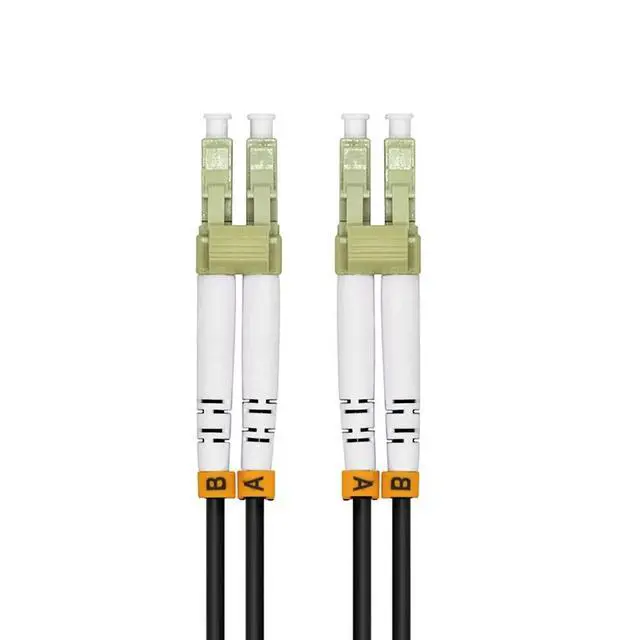 Alt view image 4 of 5 - Jeirdus 65ft LC to LC Outdoor Armored Duplex 50/125 OM2 Fiber Optic Cable Jumper Optical Patch Cord Multimode 20Meters 20M LC-LC