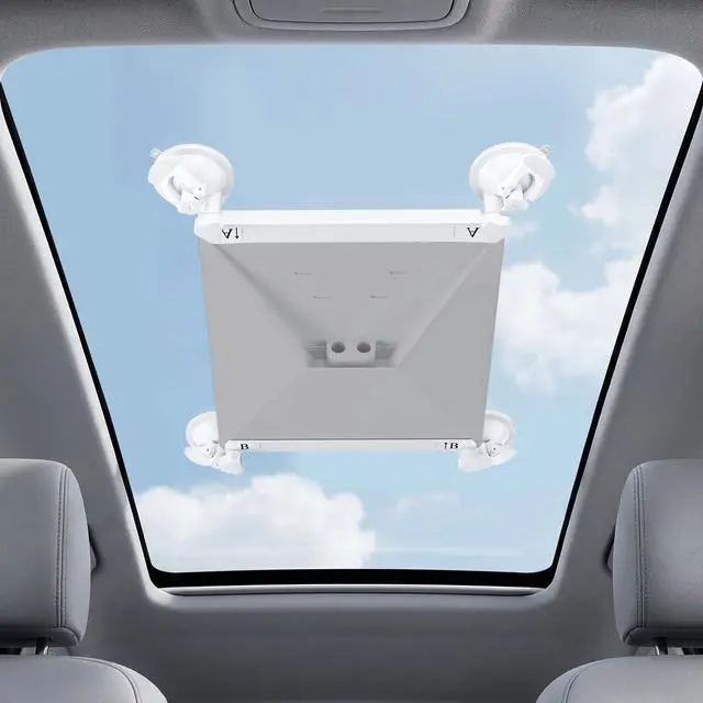 Main image of Starlink Mini Mount Starlink Mini Car Mount Suction Cup Holder for Sunroof & Window, Strong Vacuum Base, Starlink Mini Accessories for RV, Boat, Truck (White)