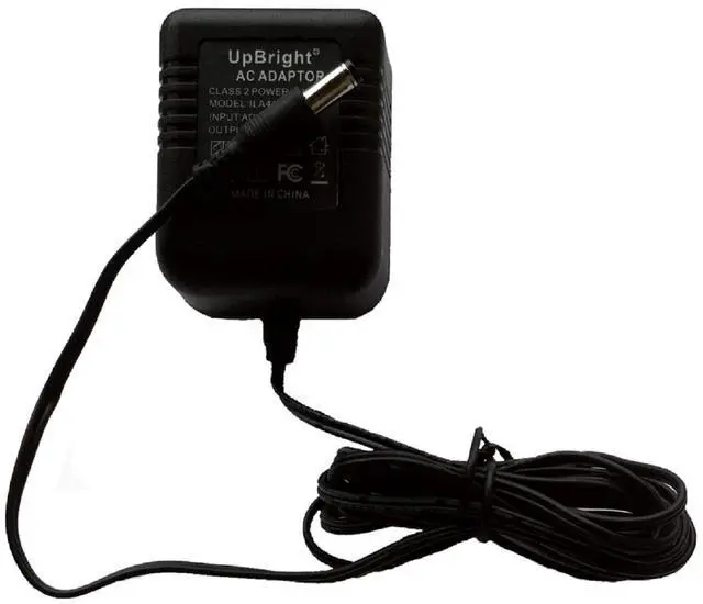 Main image of UpBright 10V AC-AC Adapter Compatible with Numark M2 M3 M4 Professional Pro DJ Scratch Mixer E-PT-043-00 DM1000mkII Mixer EPT04300 YL-41-100500A 10VAC 500mA 9V-12V Class 2 Power Supply Cord Charger