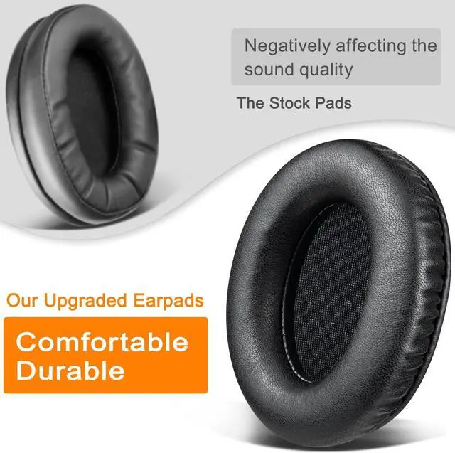 Alt view image 5 of 5 - SOULWIT Lambskin Earpads for HyperX Cloud (2/3/3S/1/Pro) - Black