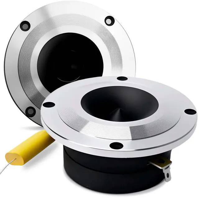 Main image of BONCHIZIA Super Tweeter, Bullet Tweeter for Car Audio,1.8" 400 Watt High Compression Aluminum Bullet Super Tweeters with 1" Voice Coil, 1 Pair