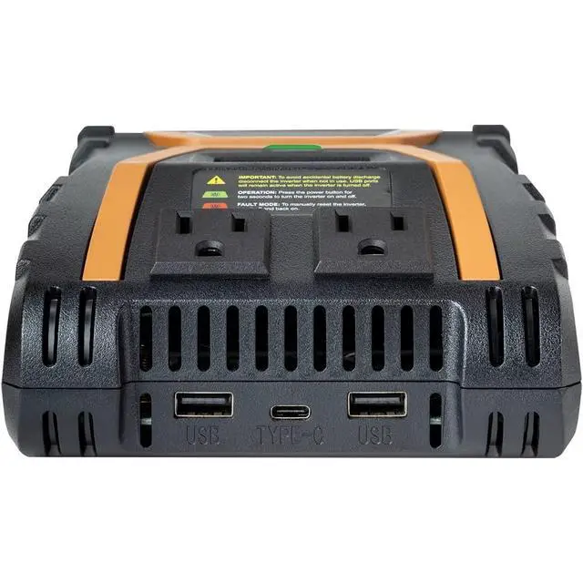 Alt view image 2 of 5 - Duracell 1000W Power Inverter