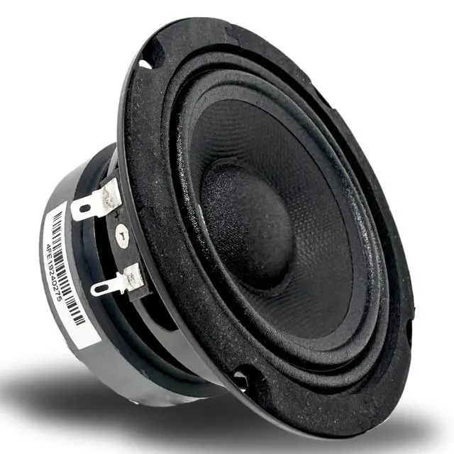 Alt view image 2 of 5 - Bass Rockers BRM4v2 4 Inch Metal Basket 100 RMS Mid-Range Coaxial Circle Speakers, Car Audio 8 Ohms, 225 W Max Pair