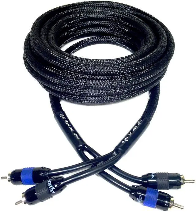 Main image of Sky High Car Audio Premium 2-Channel RCA Cable - 12ft