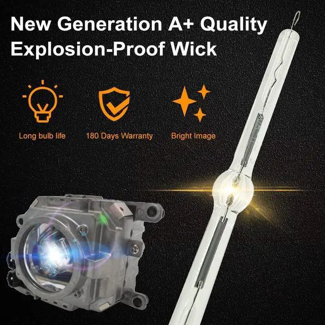 Alt view image 3 of 5 - CTLAMP A+ Quality 003-100857-01 Replacement Projector Lamp Bulb with Housing Compatible with Christie HD10K-M Roadster HD10K-M Roadster S+10K-M S+10K-M DS+10K-M WU12K-M WX10K-M