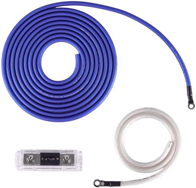 Alt view image 4 of 5 - Skar Audio 4 Gauge OFC Complete Amplifier Installation Wiring Kit, SKAR4ANL-OFC