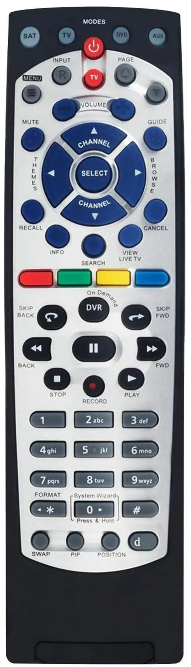 Main image of Allimity New 21.1 Replacement IR UHF Remote Control fit for Dish Network 21.1