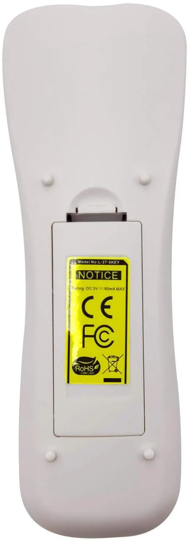 Alt view image 5 of 5 - INTECHING BR-3067B Projector Remote Control for Optoma DH1011, EH300, HD131X, HD131Xe, HD131Xw, HD25, HD2500, HD25e, HD25-LV, HD25-LV-WHD, HD30, HD30B