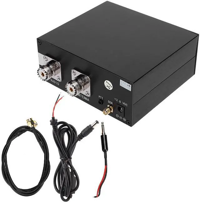 Main image of Antenna Sharer SDR Transceiver 100W Antenna TR Switch DC 160MHz Aluminum Alloy Box Device 13.8V DC 200mA with Host, Power Cord