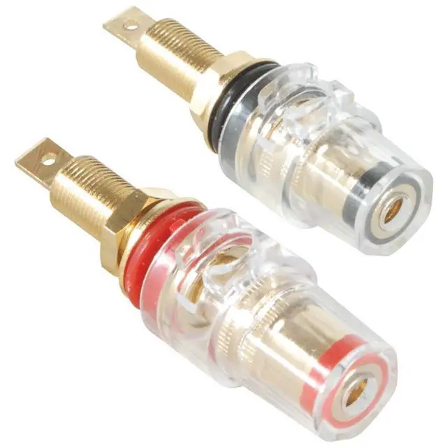 Main image of Dayton Audio BPFI-G Fully Insulated Binding Post Banana Jack Pair Gold