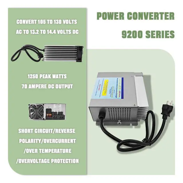 Alt view image 3 of 5 - PD9270 RV Power Converter/Inverter/Charger 12V 70 Amp Compatible with Progressive Dynamics 9200 Series