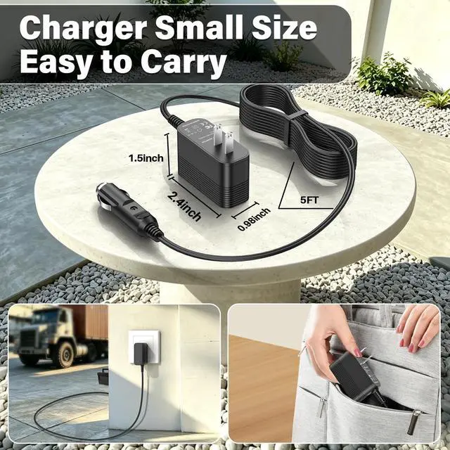 Alt view image 5 of 5 - 12V Charger for Innovative America #9101 Light for Ranger #9102 Heavy MUTT Mobile Universal Trailer Tester CHR0001 TNS 30W-120050-2 Fotexco CL-1250 Power Supply