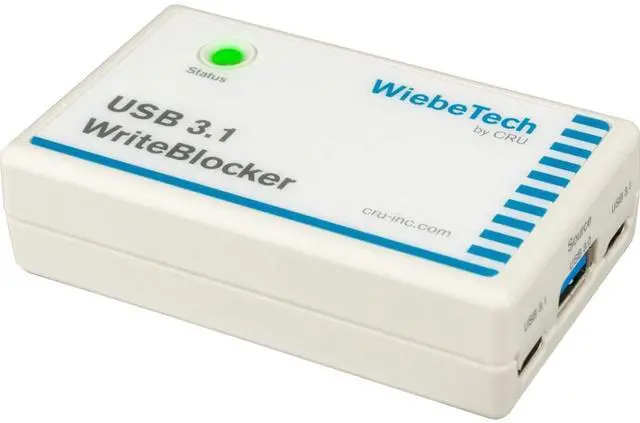 Main image of CRU USB 3.1 Writeblocker; Read-Only Access to 3 USB 3.1/3.0/2.0 Storage Devices At T