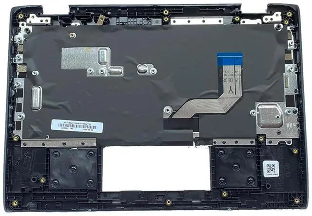 Main image of Lyinsen Replacement for Lenovo Chromebook 300E Gen AST Laptop Upper Case Palmrest Keyboard Assembly Part 11.6" 5CB0Z21541 Top Cover Black