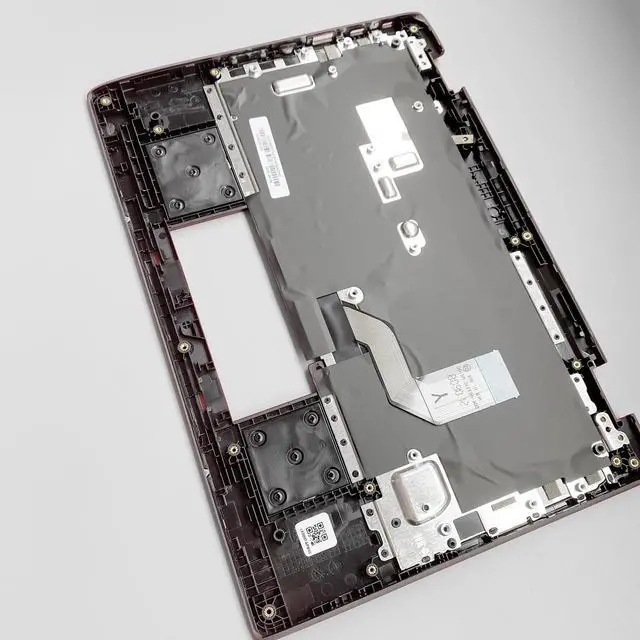 Alt view image 5 of 5 - Lyinsen Replacement for Lenovo Chromebook 300E Gen AST Laptop Upper Case Palmrest Keyboard Assembly Part 11.6" 5CB0Z21541 Top Cover Black