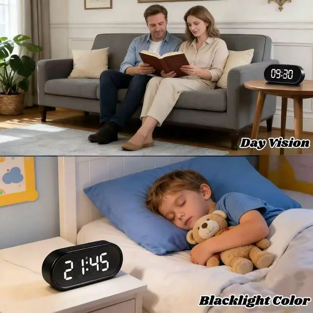 Alt view image 5 of 5 - JNWMYQFC Clock Camera - Indoor Security Camera - Indoor Security Nanny Camera for Baby Monitor, 150 Wide Angle Field of View Hidden Camera Clock, 1080P Camera for Home Security