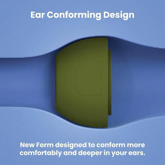 Alt view image 5 of 5 - Foam Masters Ultra-Premium Memory Foam Ear Tips for AirPods Pro 1st & 2nd Gen ^^ 3 Pairs ^^ New Ver. ^^ Secure Fit ^^ Super Comfort ^^ Better Noise Cancel ^^ Replacement Buds (Assorted S/M/L