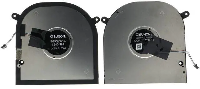 Main image of CPU+GPU Cooling Fan Replacement for Dell XPS 17 9700 9710 9720 Precision 5750 5760 RTX 2060 2020 Model Independent Graphics Card ND85C20 P2FY9 C4YVP 2Y100 MXF81 0XR6Y