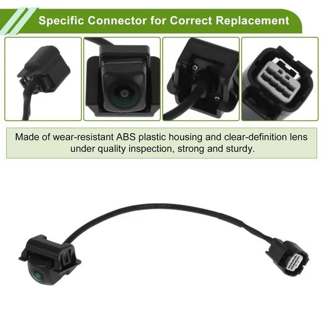 Alt view image 4 of 5 - RATCHROLL Car Park Assist Camera Rear View Backup Reverse Camera for Honda Civic Sedan 2016 2017 2018 2019 No.39530-TBA-A1 1 Pc