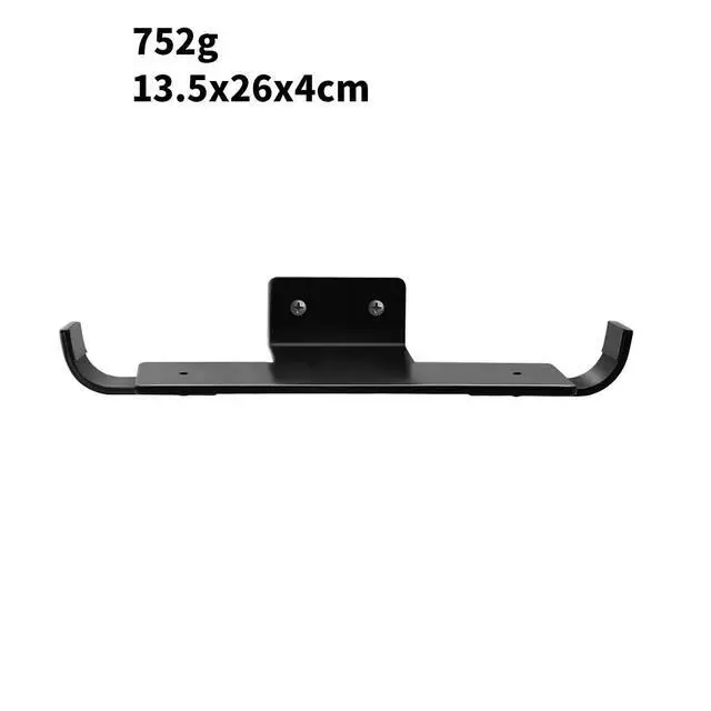 Alt view image 3 of 5 - YUYUEMI Metal Speaker Mount Bracket for Bose Soundlink Max,Floating Shelf Bluetooth Stand,Bar Wall Shelf Speaker Holder Base SoundLink Max Display Shelf (Black)