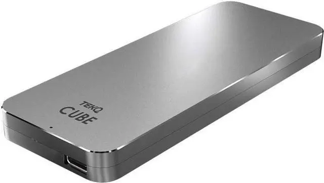 Main image of TEKQ Cube 2TB Thunderbolt 3 NVMe SSD Enclosure, USB4/TB4, Bus Powered