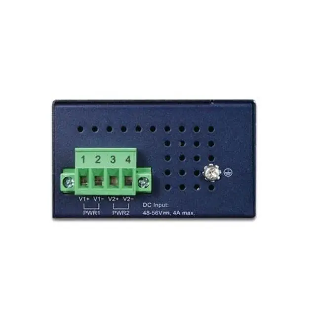 Alt view image 3 of 3 - IPOE-270 Industrial 2-Port Multi-Gigabit 802.3bt PoE++ Injector Hub (-40~75C)