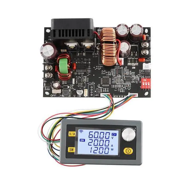Alt view image 3 of 5 - EC Buying XY6020L CNC DC Buck Converter Adjustable DC Voltage Power Supply Constant Voltage 20A 1200W Voltage Step Down Module Buck Converter Power Supply 1200W