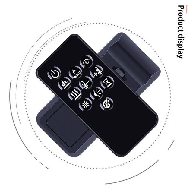 Alt view image 2 of 5 - SJUIF Replacement Remote Control for Dimplex Multi-Fire Slim Built-in Linear PLF Series Electric Fireplace PLF3614-XS PLF4214-XS PLF5014-XS PLF6014-XS