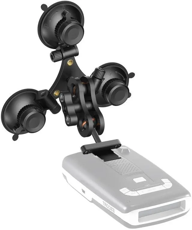 Main image of SYGGDERS Radar Detector Mount, Triangular Suction Cup Mount,Windshield Radar Detector Suction Cup Bracket (for MAX, MAX2, 2015-2019 MAX 360 Radar)