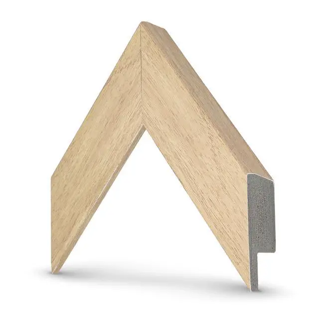 Alt view image 5 of 5 - Museum Maple 65" Slim Deco TV Frame - Compatible ONLY with Samsung The Frame TV and Pro TVs (Fits 2021-2026, LS03A, LS03B,LS03C,LS03D,LS03FA,LS03FW)